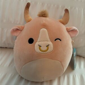 Squishmallows Brahma Bull Howland Plush toy stuffed animal - NWT